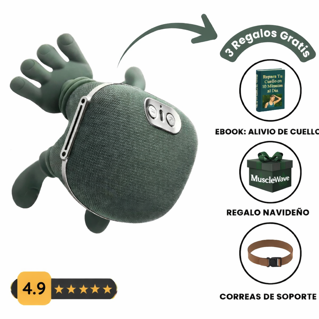 MuscleWave™  Masajeador portátil